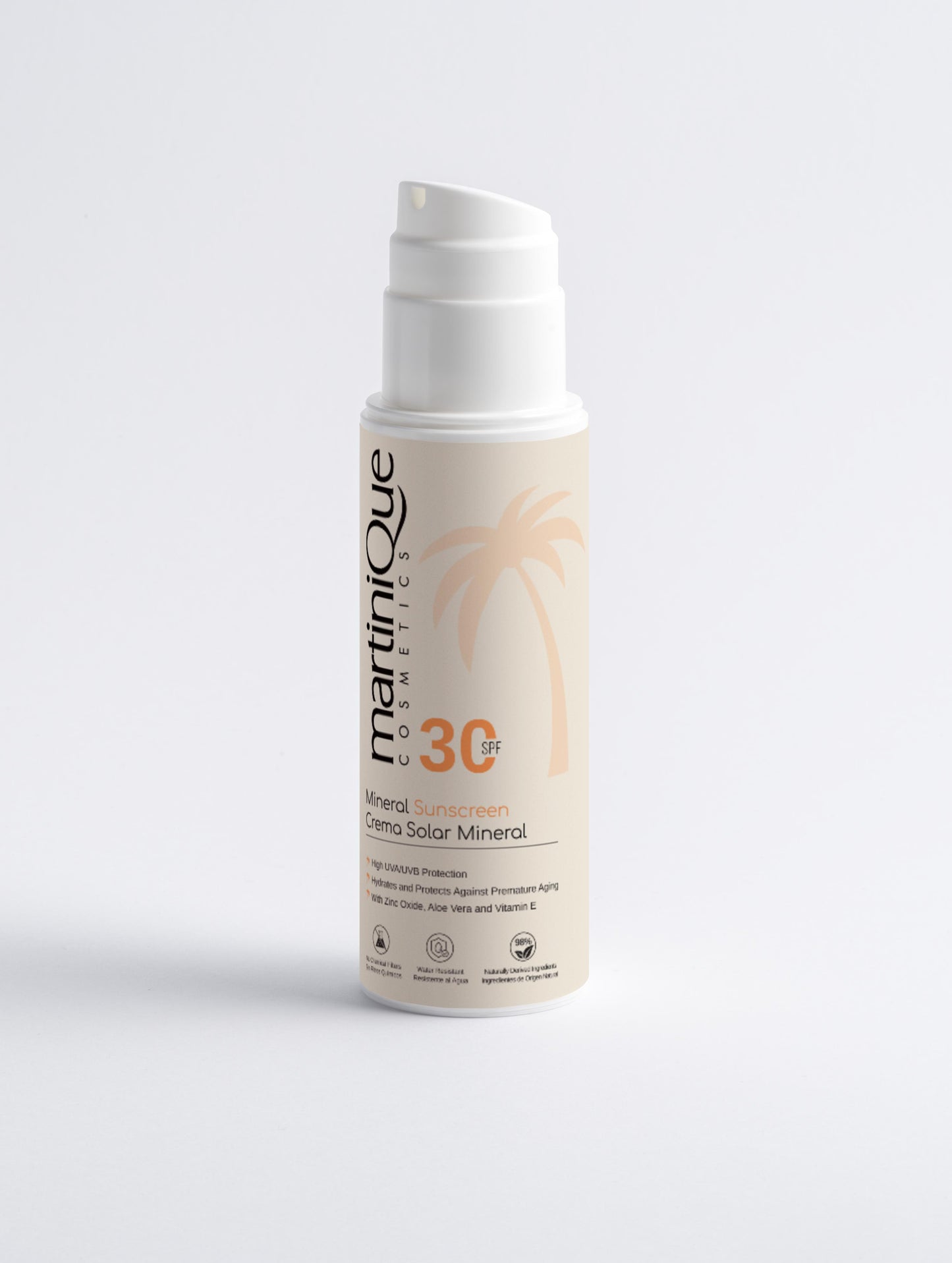Crema solar mineral 30 SPF / Mineral sunscreen 30 SPF